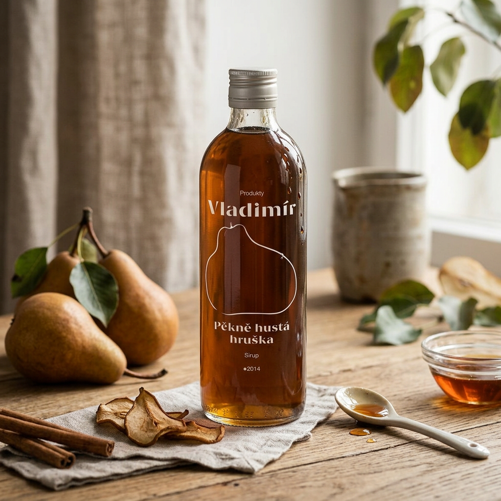 Sirup pěkně hustá hruška - 500 ml