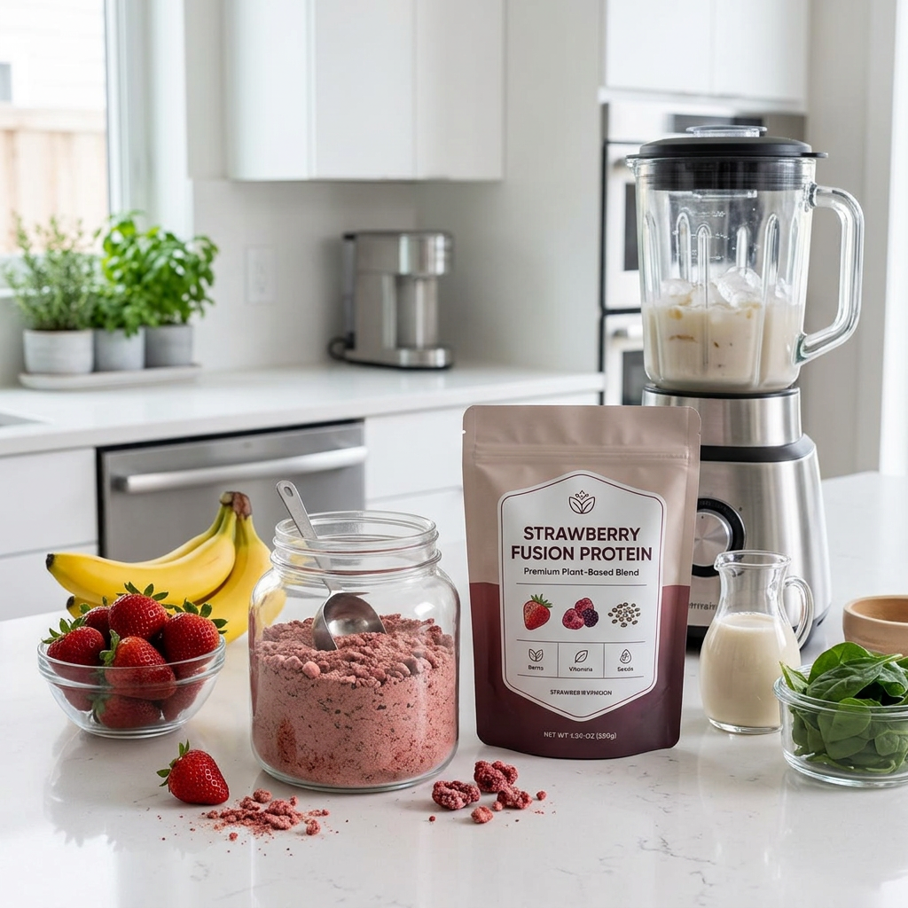 Jahodový CFM protein - 250 g