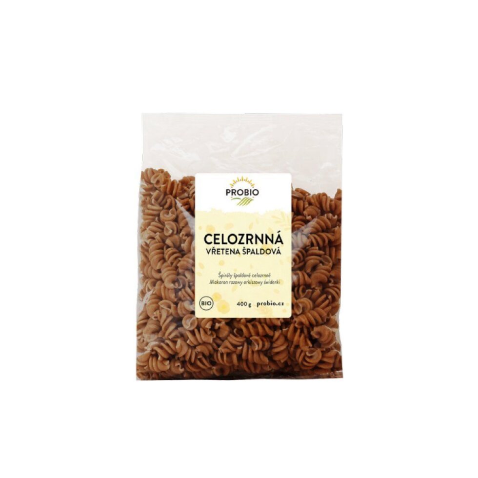 Špaldové těstoviny BIO vřetena celozrnná - 400 g