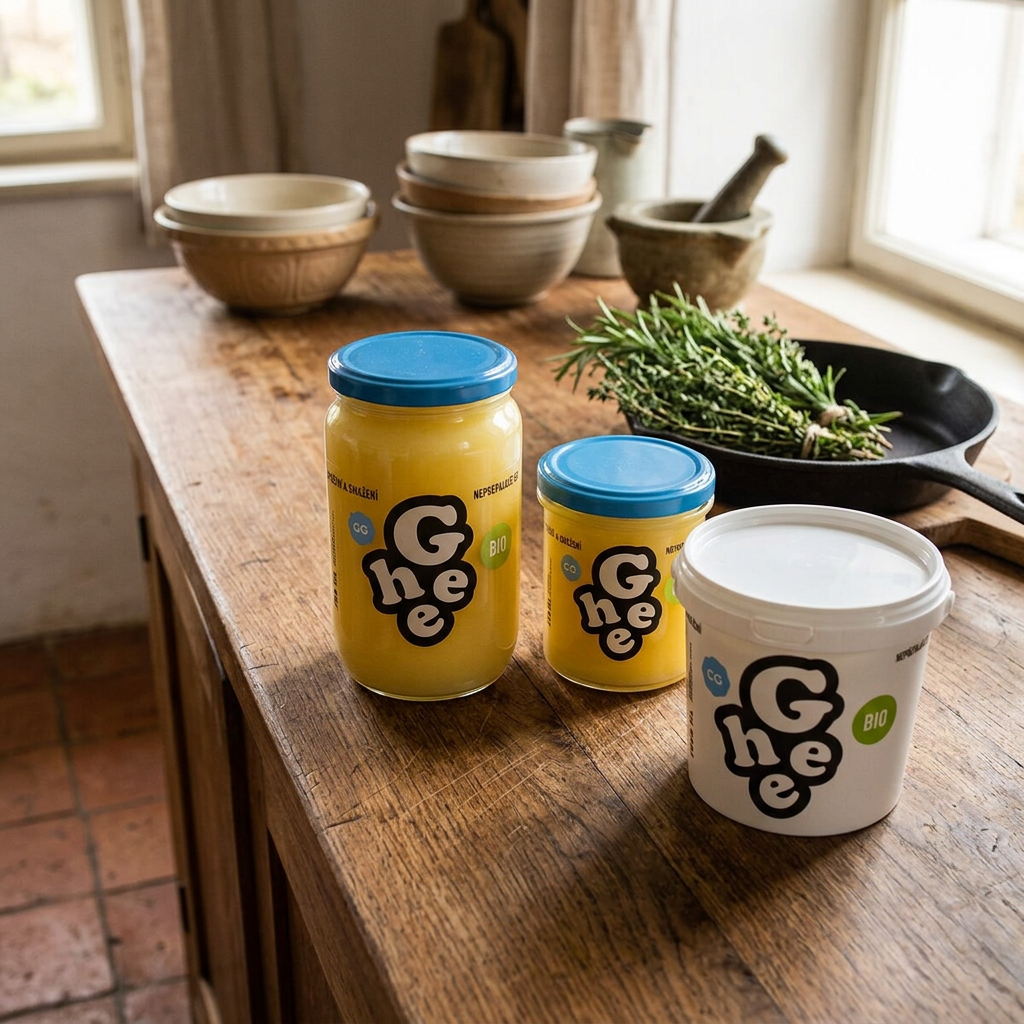 Ghí (Ghee) BIO přepuštěné máslo - čisté