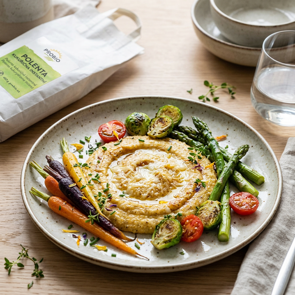 Polenta BIO kukuřičná instantní