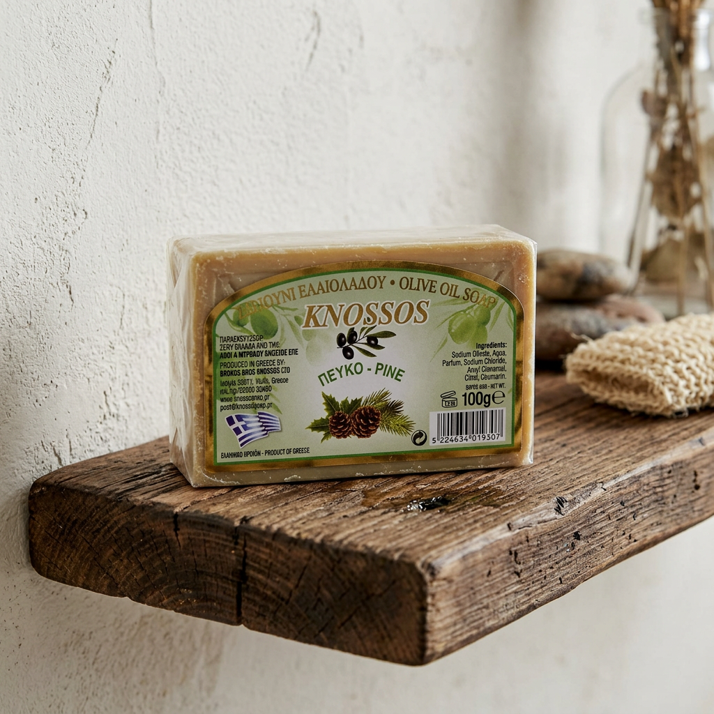 Olivové mýdlo s vůní borovice - 100 g