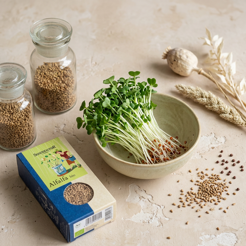 Alfalfa semínka BIO na klíčení - 120 g