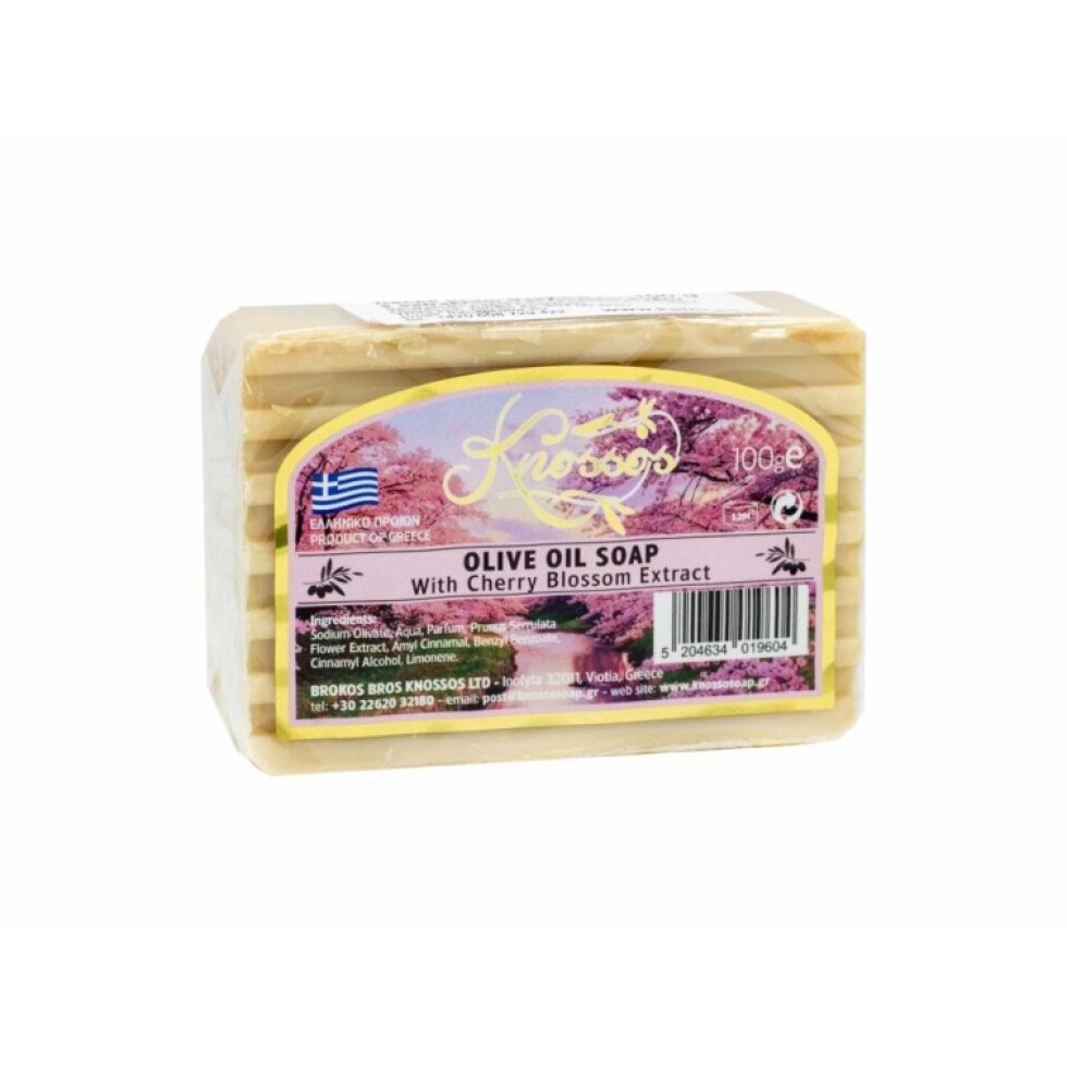 Olivové mýdlo s třešňovým květem - 100 g