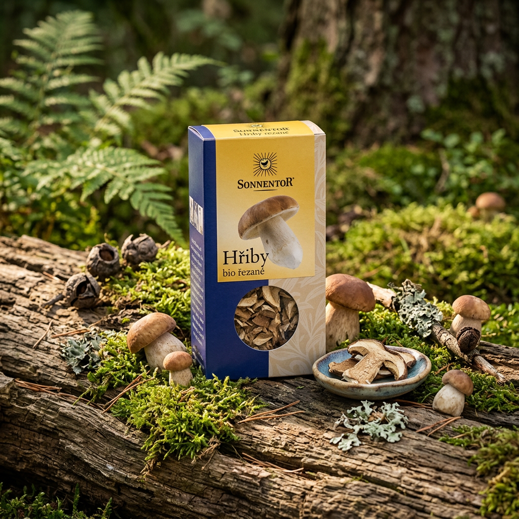 Hřiby BIO řezané - 25 g