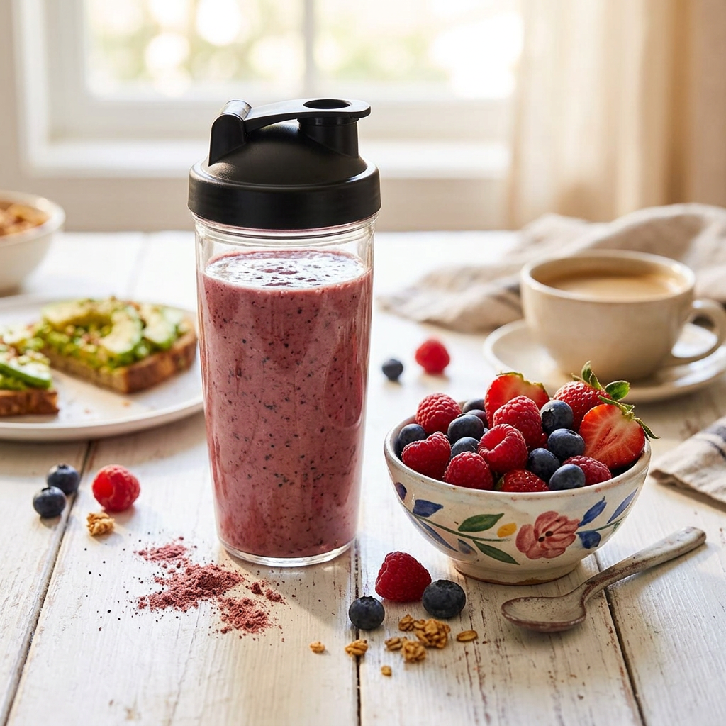 Malinový CFM protein s dračím ovocem - 250 g
