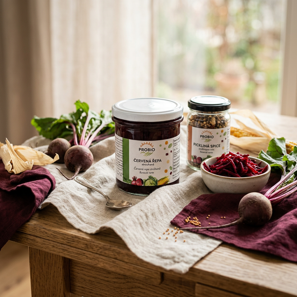 Červená řepa BIO strouhaná pasterovaná - 280 g
