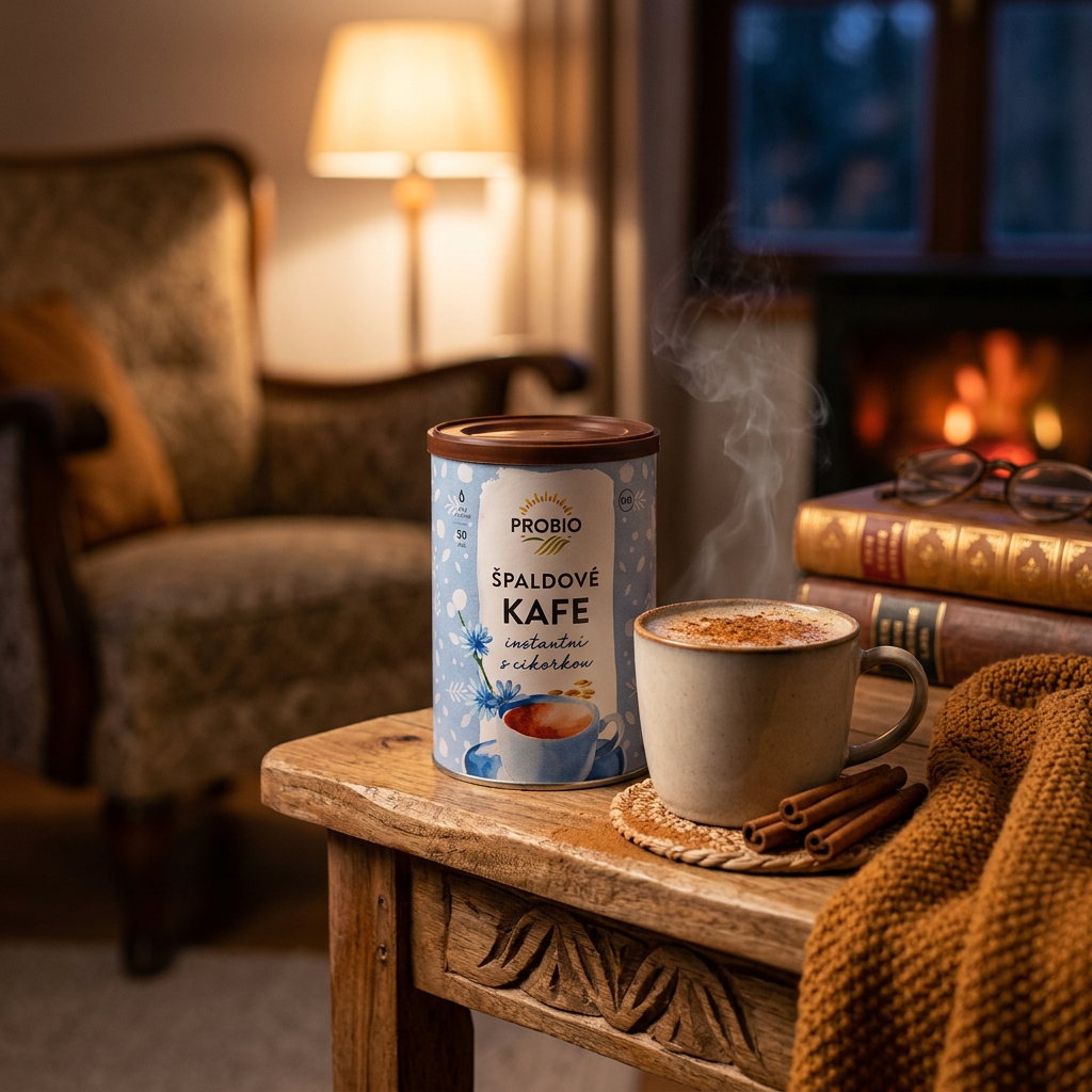 Špaldové kafe BIO s cikorkou - instantní - 100 g