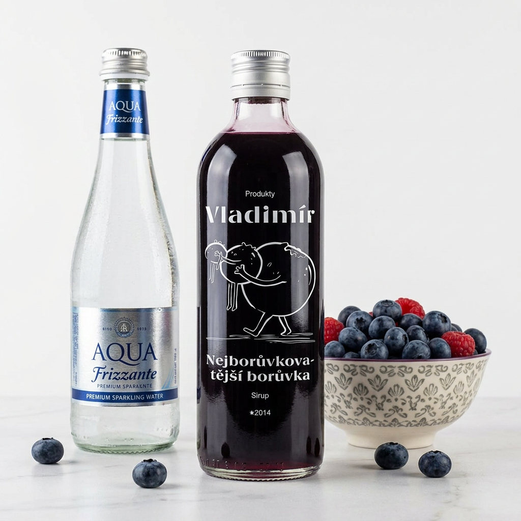 Sirup nejborůvkovatější borůvka - 500 ml