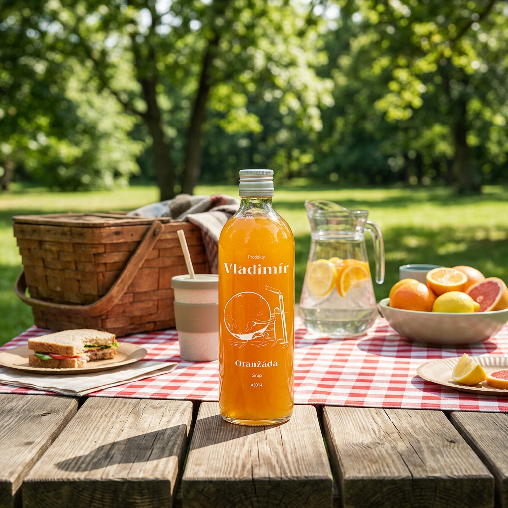 Sirup Oranžáda - 500 ml