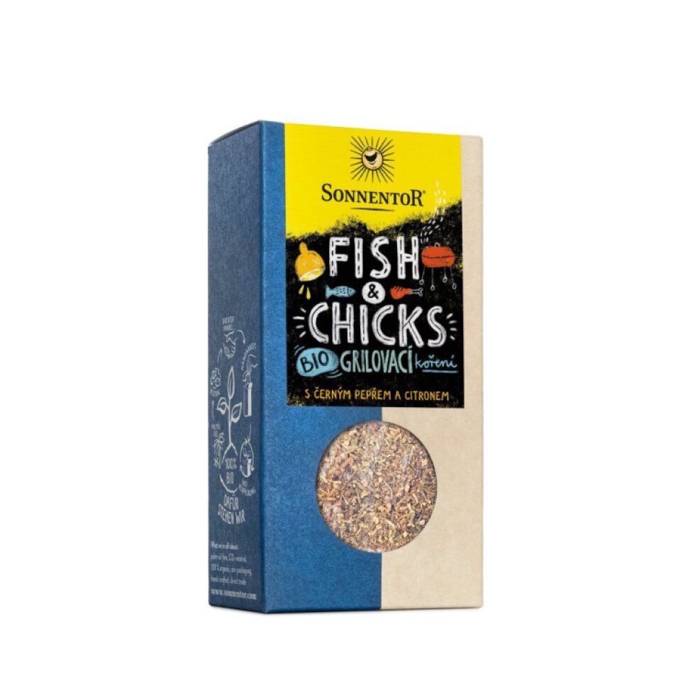 Fish & Chicks BIO grilovací koření - 55 g