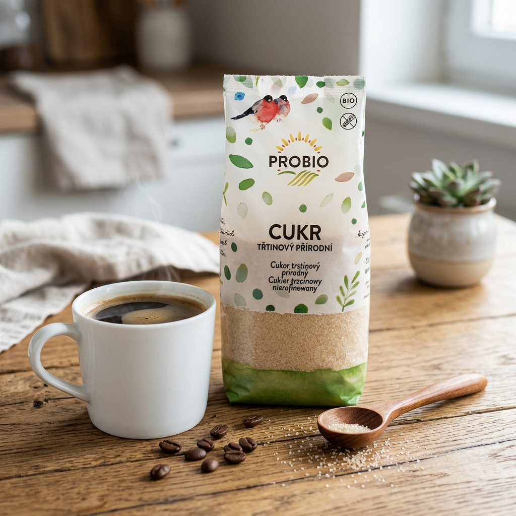 Třtinový cukr BIO přírodní - 500 g
