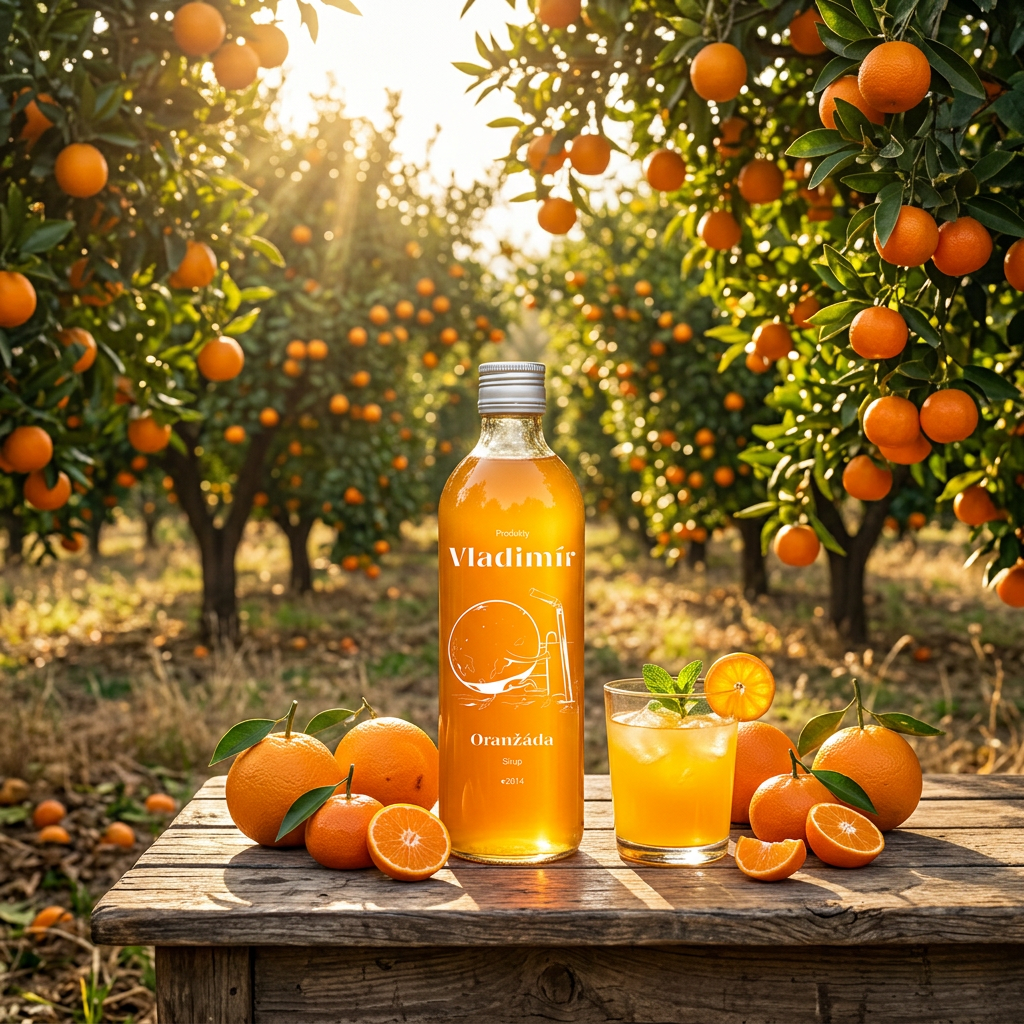 Sirup Oranžáda - 500 ml