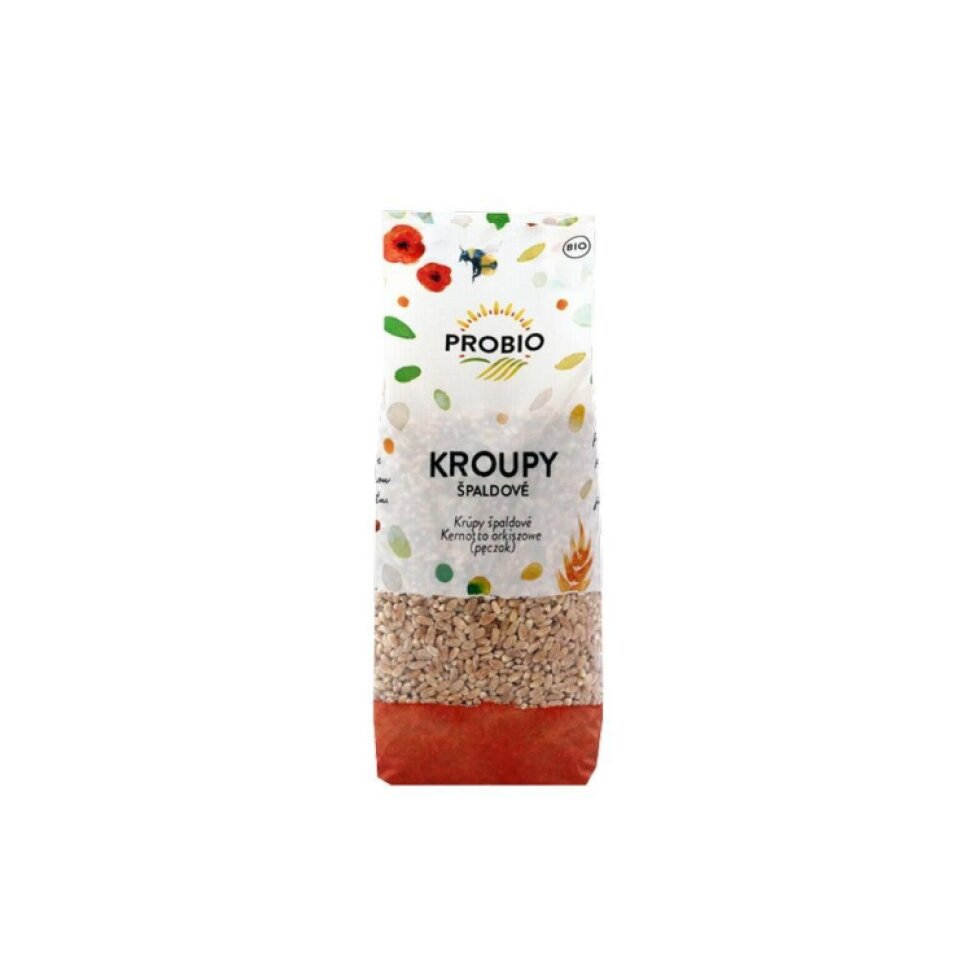 Kroupy BIO špaldové kornetto
