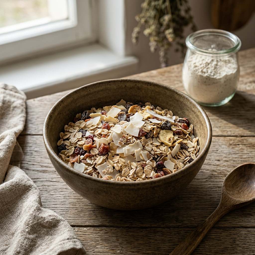 Musli BIO mandle jahody - 300 g - MámeChuť