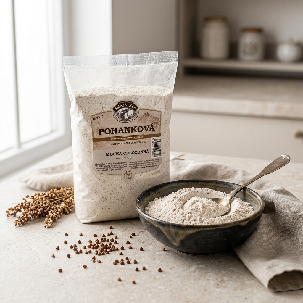 Pohanková mouka celozrnná - 500 g