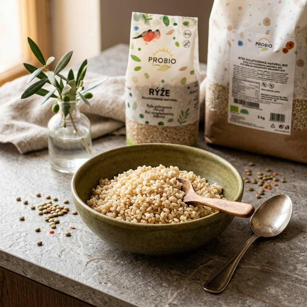 Rýže hnědá BIO natural kulatozrnná