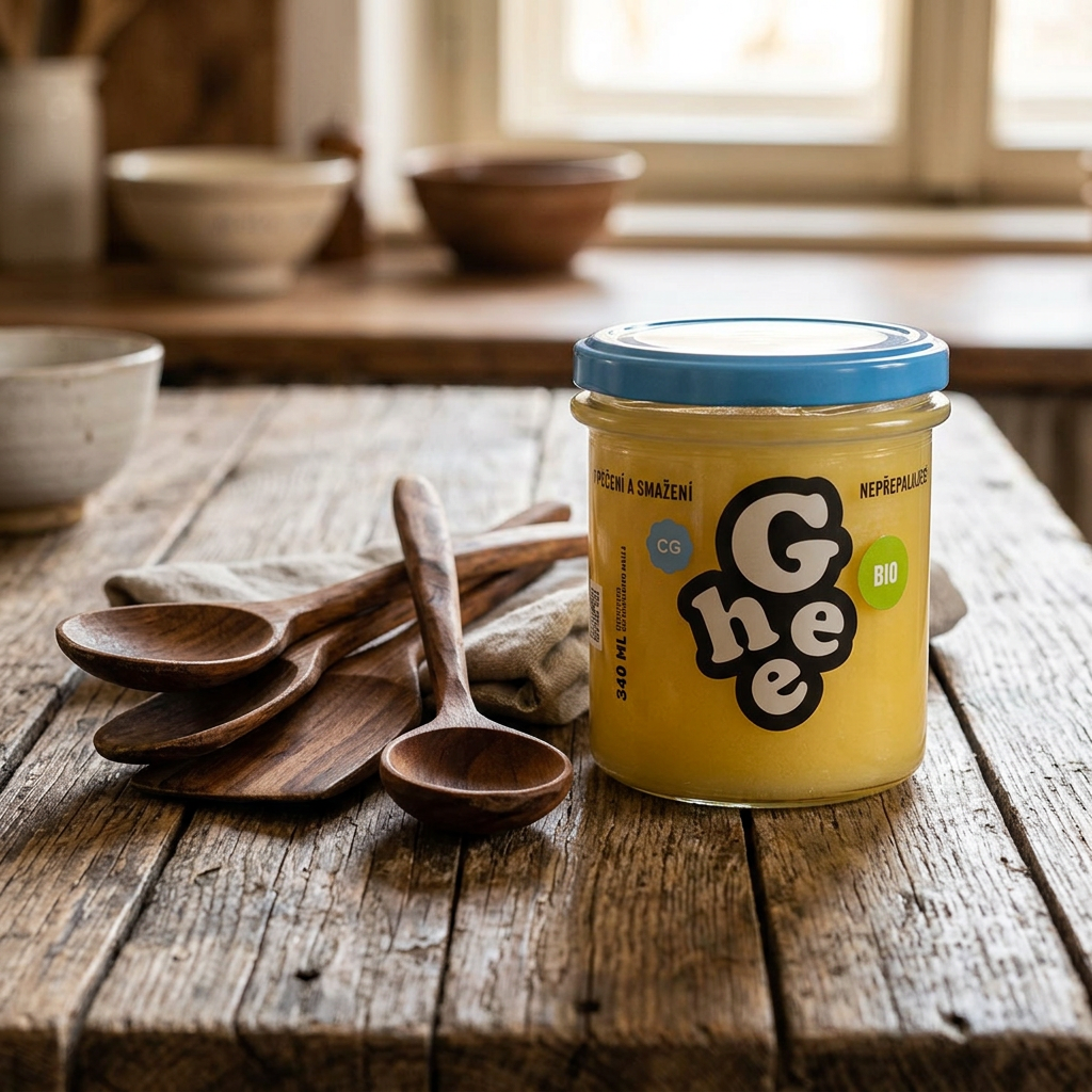 Ghí (Ghee) BIO přepuštěné máslo - čisté