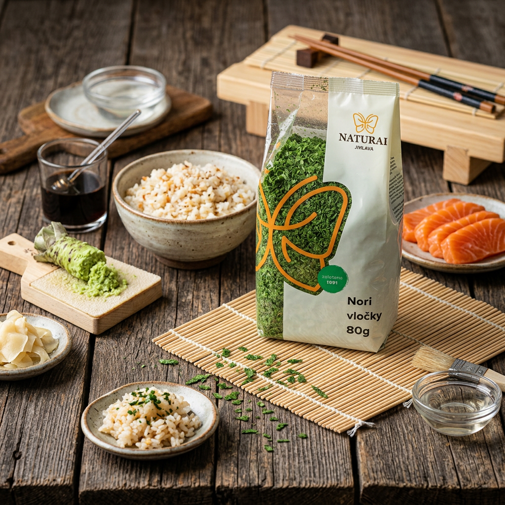 Mořské řasy Nori vločky - 80 g