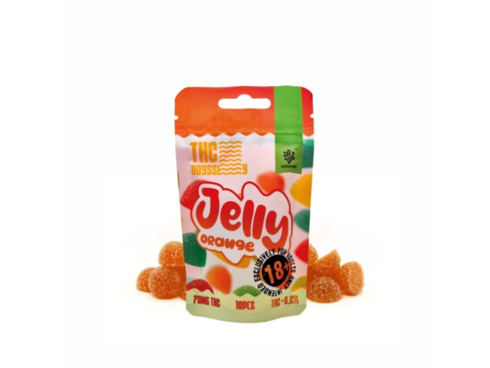 THC Odyssey Jelly Orange 70mg