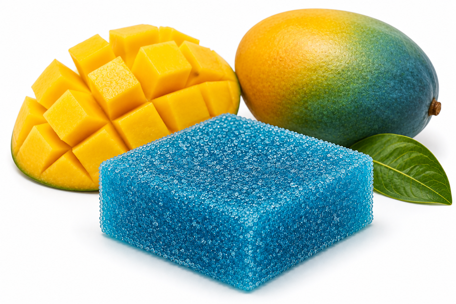 THC Odyssey MEGA Jelly Cubes Blue Mango