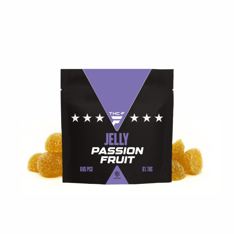 THC-F želé passion fruit 6ks
