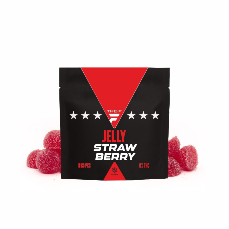THC-F želé jahoda 6ks