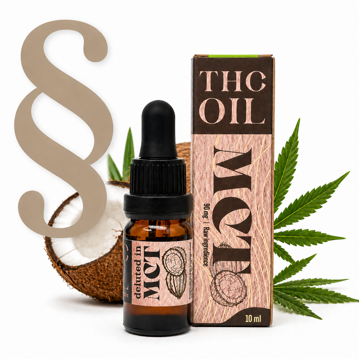 THC olej MCT 10ml