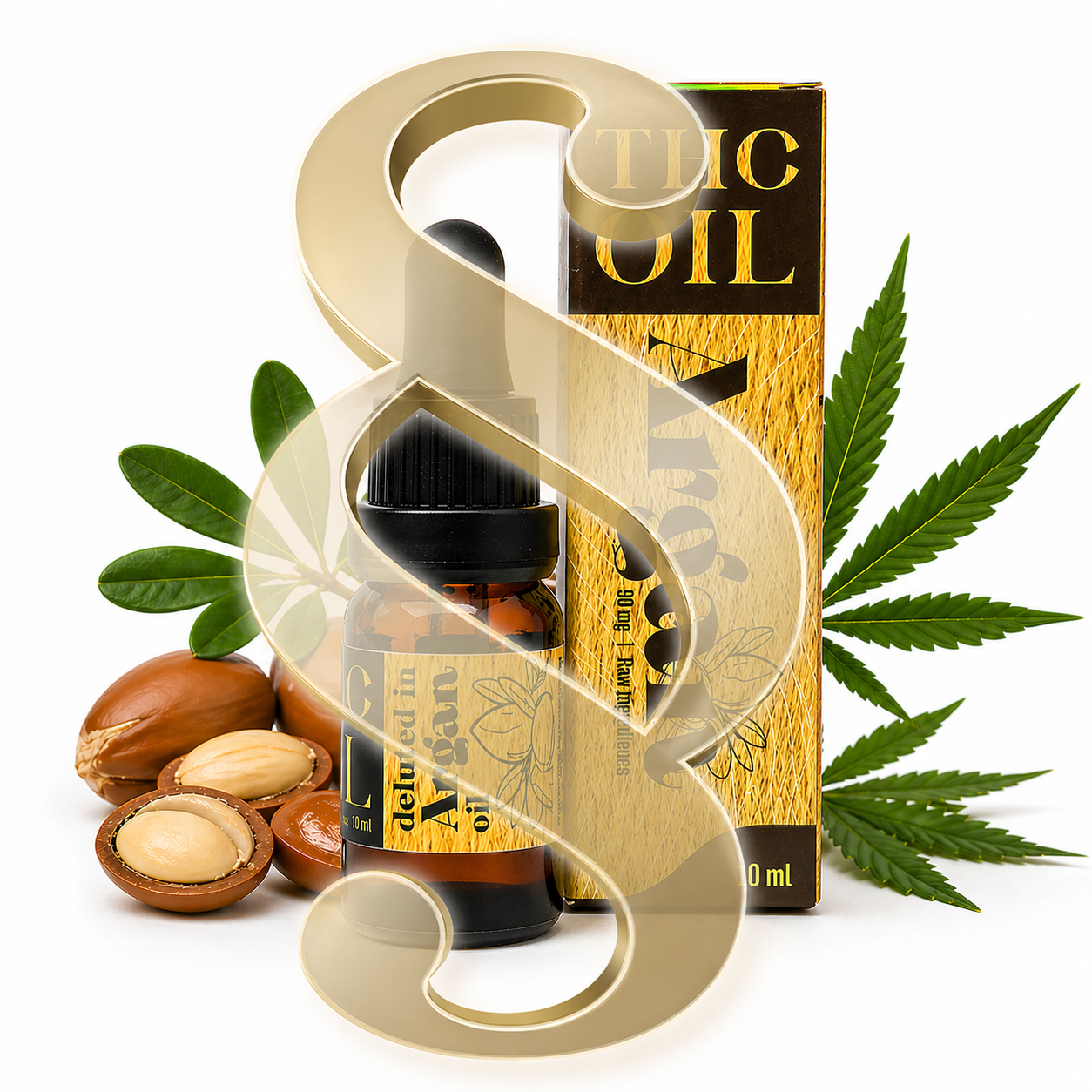 Olej THC arganowy 10ml