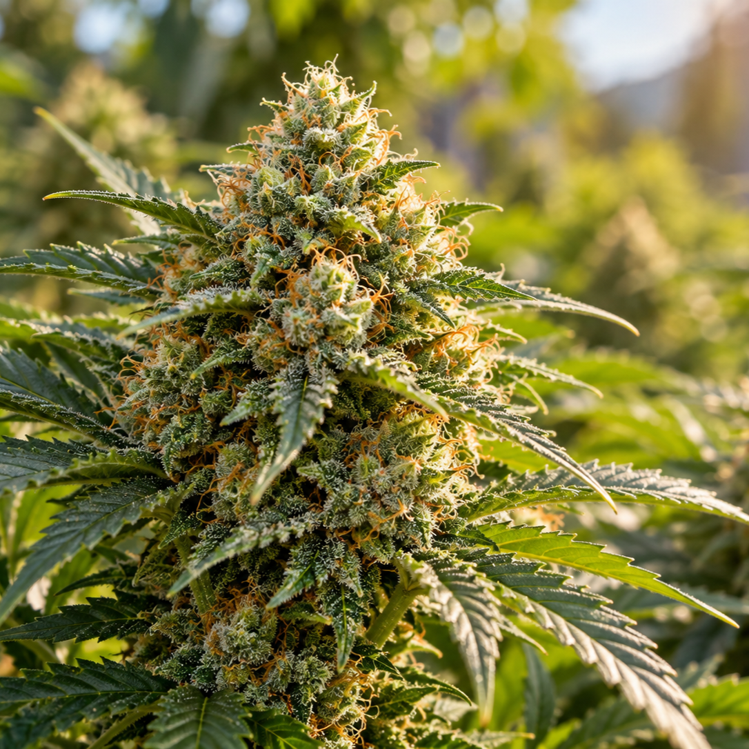 Super Skunk konopný květ s CBD