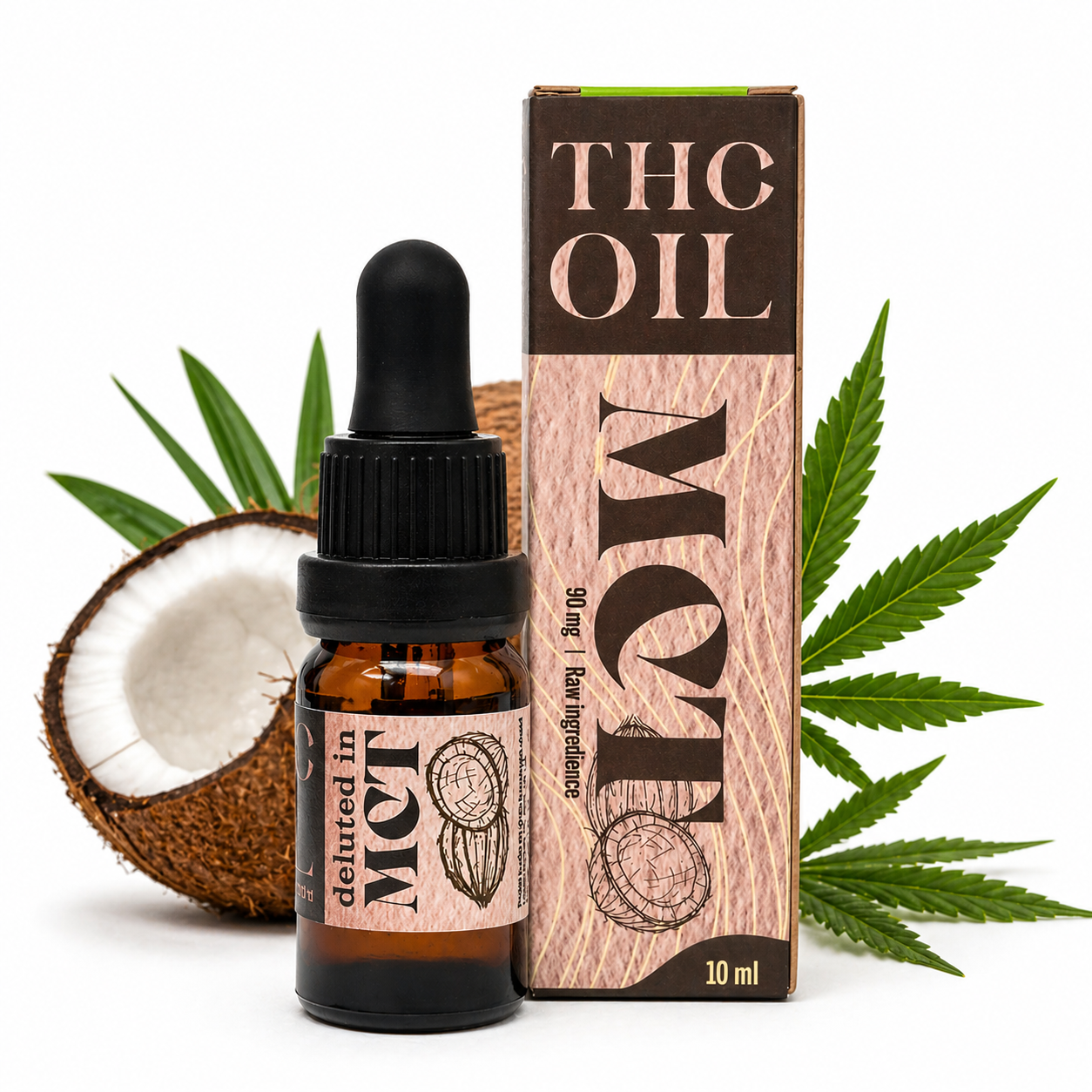 THC olej MCT 10ml