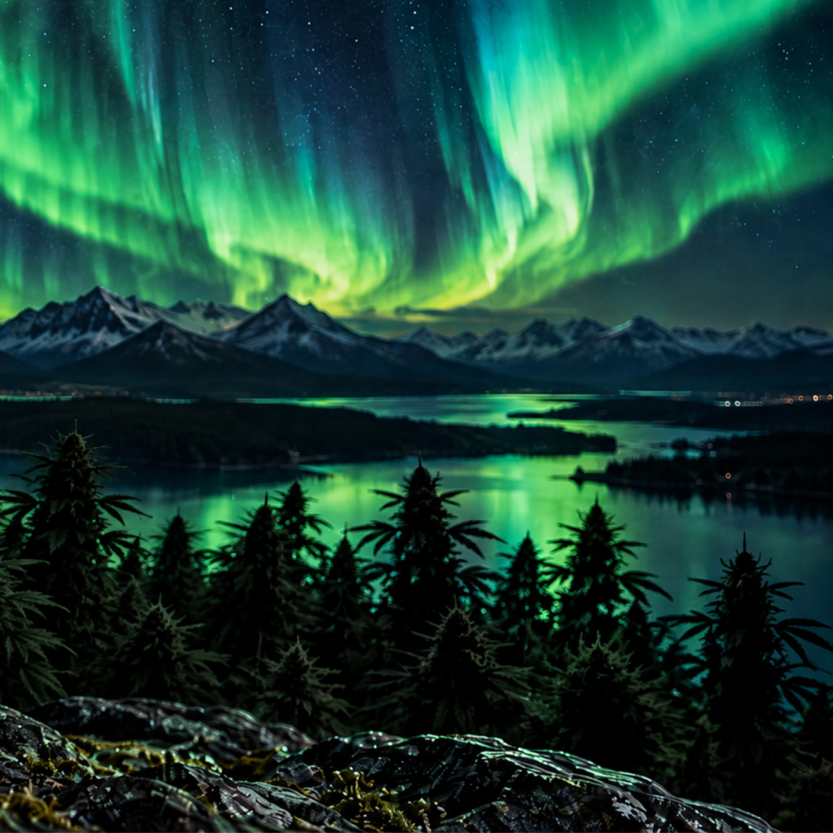 Northern Light konopný květ s CBD