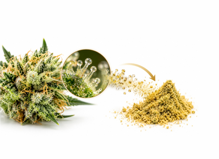 THCA Hemp kief LaMousse 30%