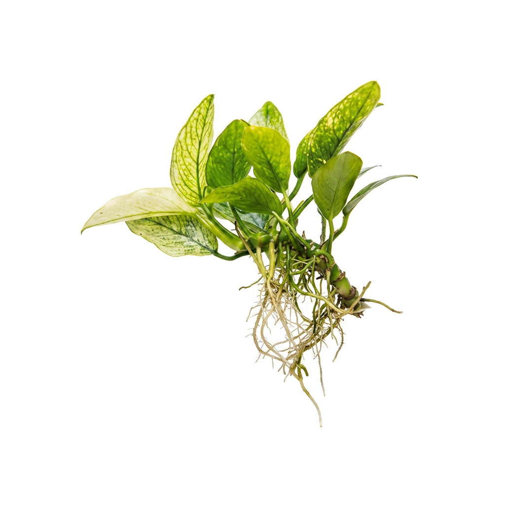 Anubias barteri var. nana ’Pinto’