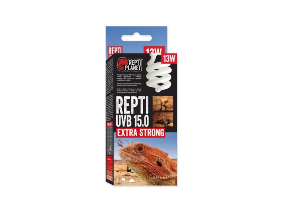 Žárovka REPTI PLANET Repti UVB 15.0 13 W