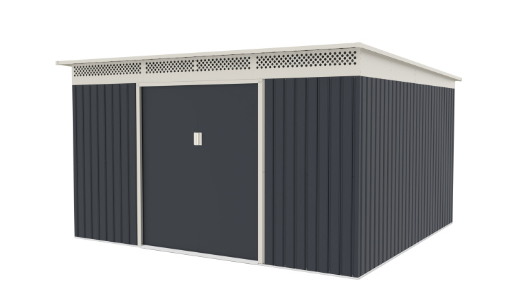 Zahradní domek G21 GRAH 1132 - 340 x 191 x 333 cm, plechový