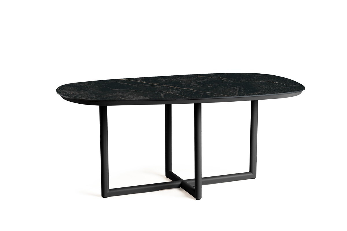 RIVERA jídelní stůl charcoal