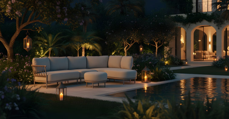 FRESCA rohová sedací souprava béžová, pravá