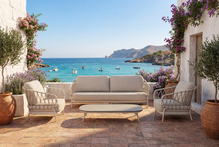 NATAL křeslo béžové