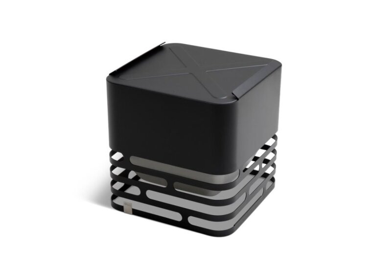 Stylové ohniště a gril CUBE na dřevo