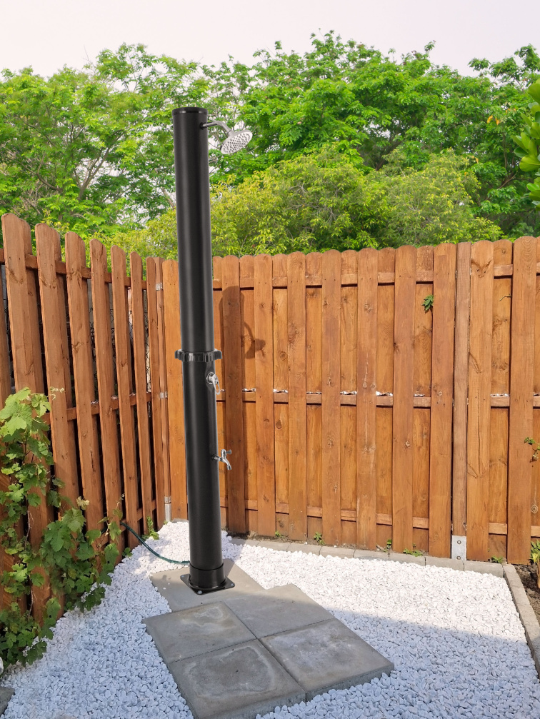 Solární sprcha G21 Raven 40 l, černá