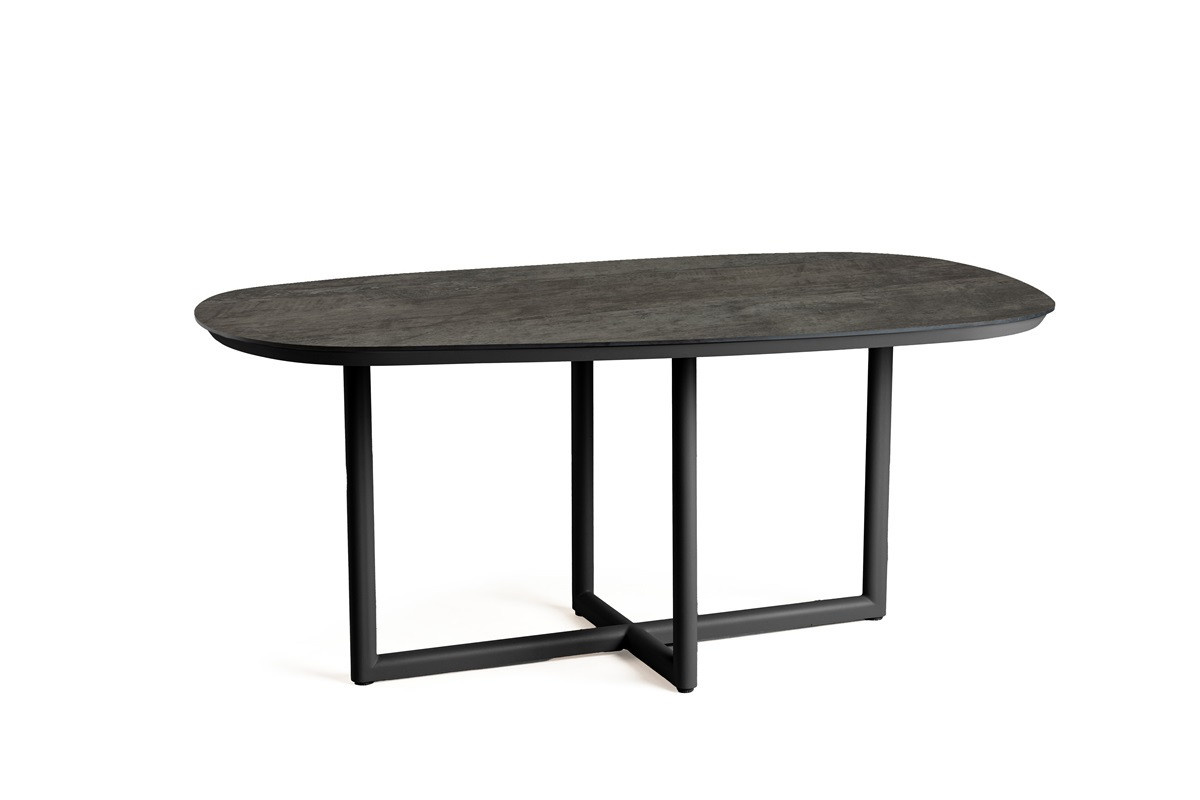 RIVERA jídelní stůl charcoal
