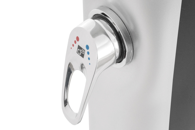 Solární sprcha G21 Helen 40 l, černo-stříbrná