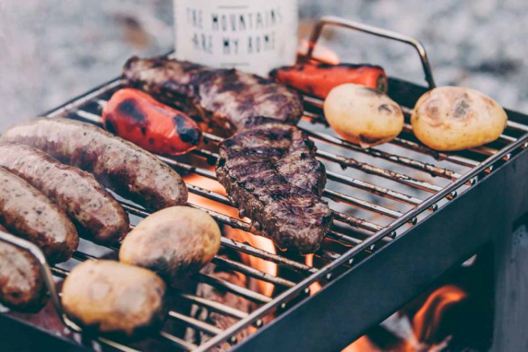 BEER BOX - grilovací rošt