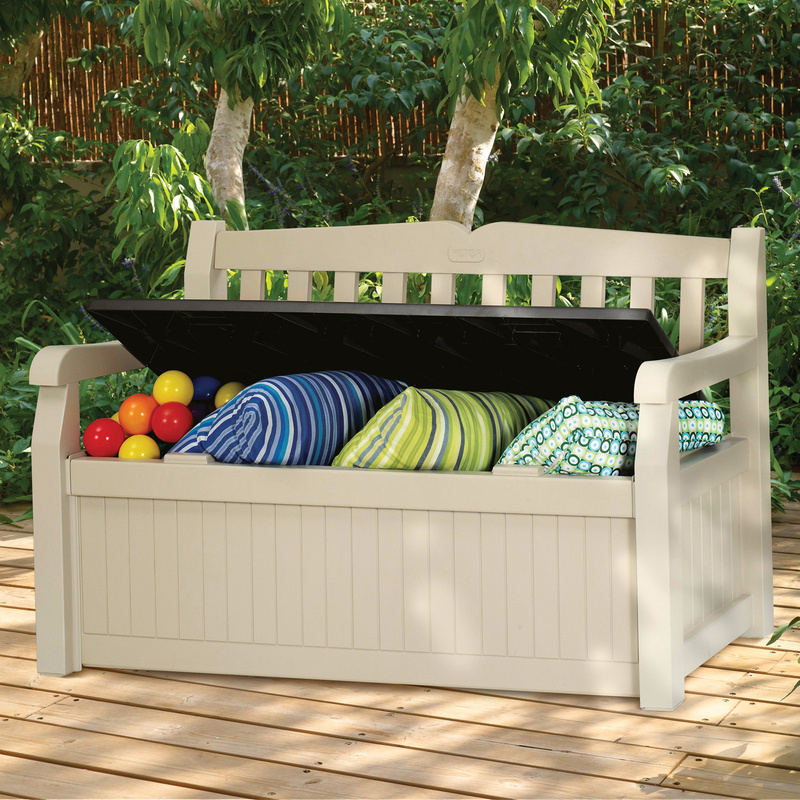 Zahradní lavice Eden Garden Bench 265L šedá