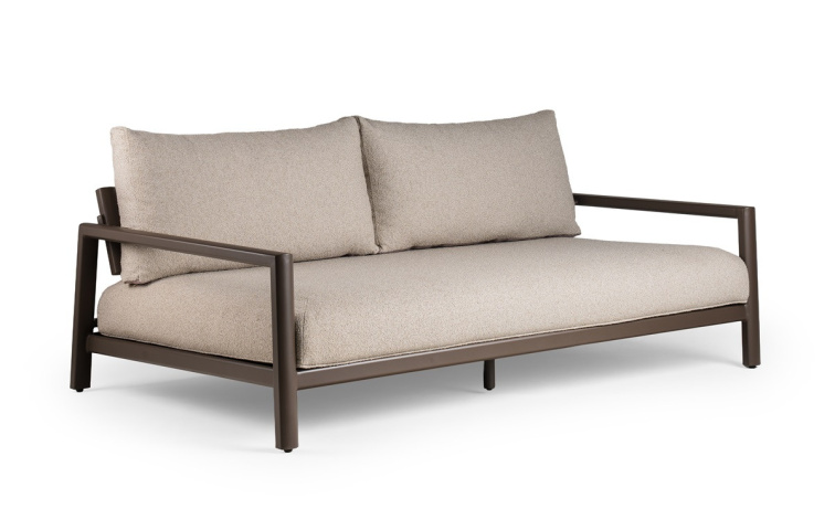 OASIS 3-sedačka s nastavitelným opěradlem béžová