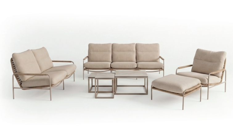 DAVID sedací souprava béžová