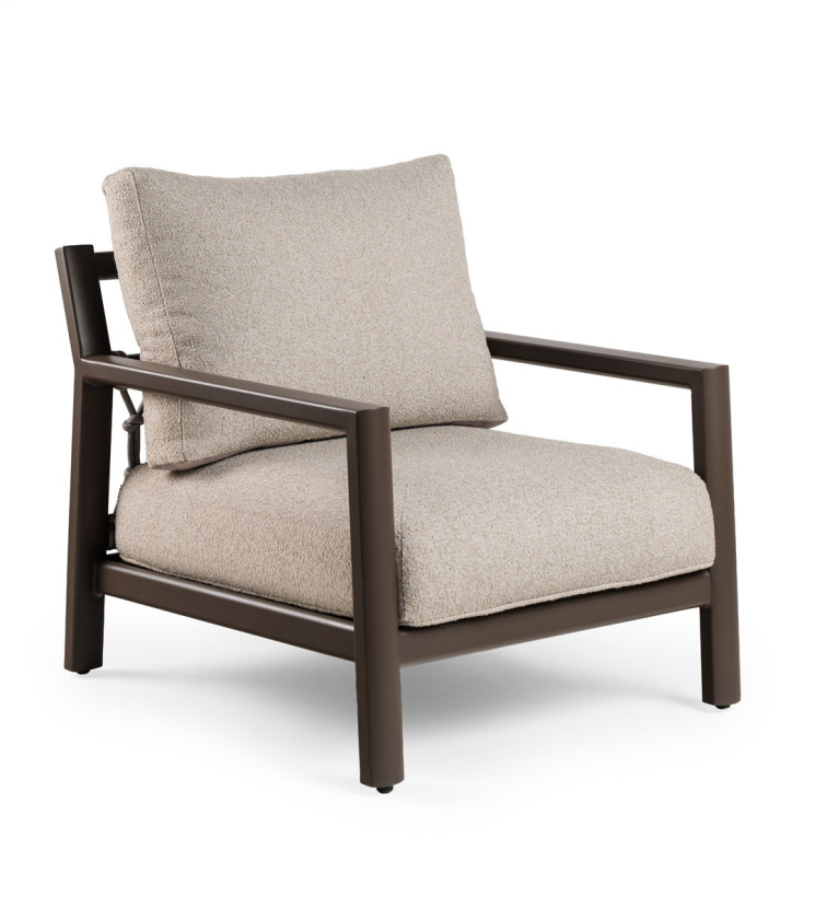 OASIS křeslo hnědé