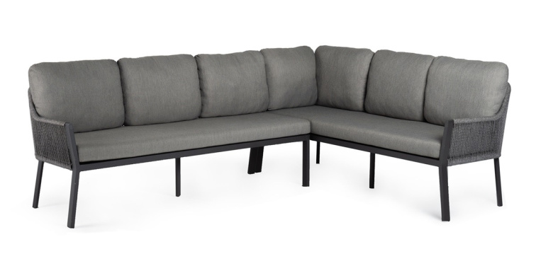 LIV nízka jídelní židle šedá