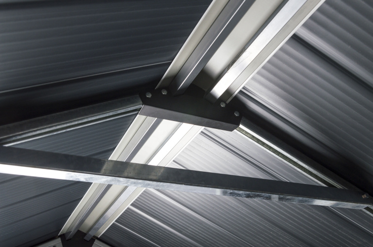 Zahradní domek G21 Boston 670 - 241 x 278 cm, plastový